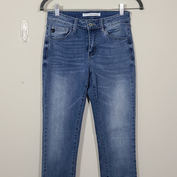 KanCan Mid Rise Skinny Blue Jeans Size 3/25 - Picture 2 of 8